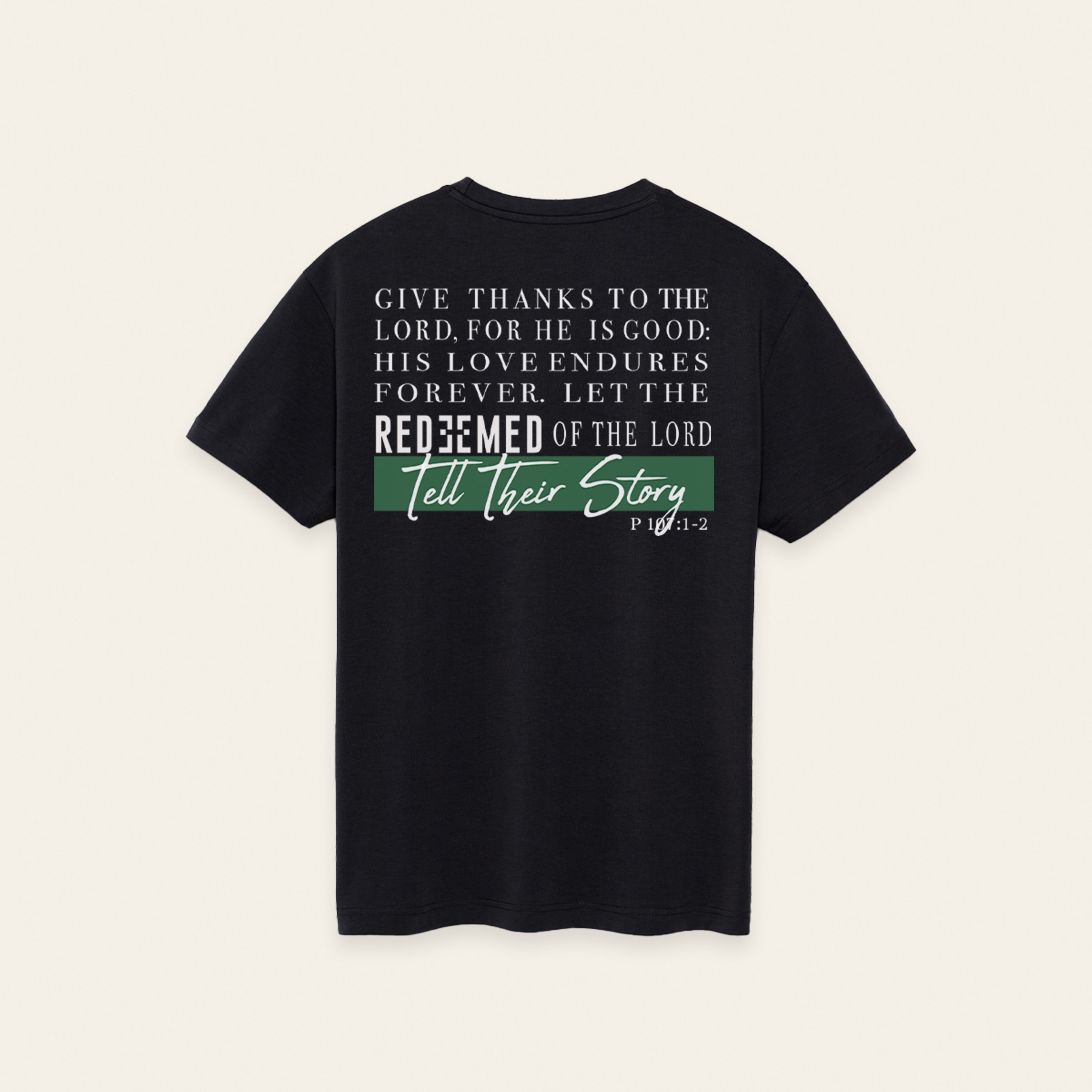 Beginning Tee BLK - $60
