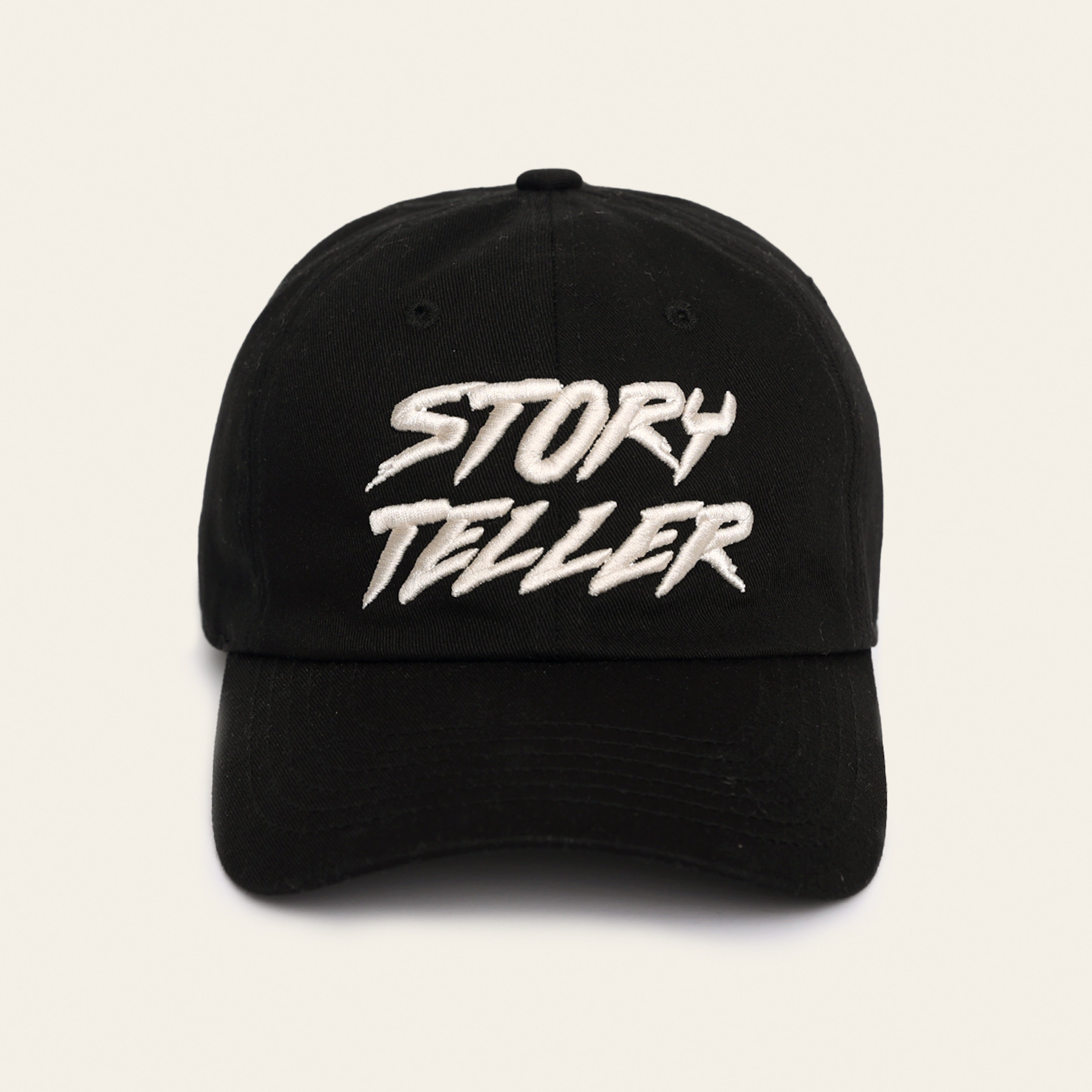 Story Teller Dad Hat - Black